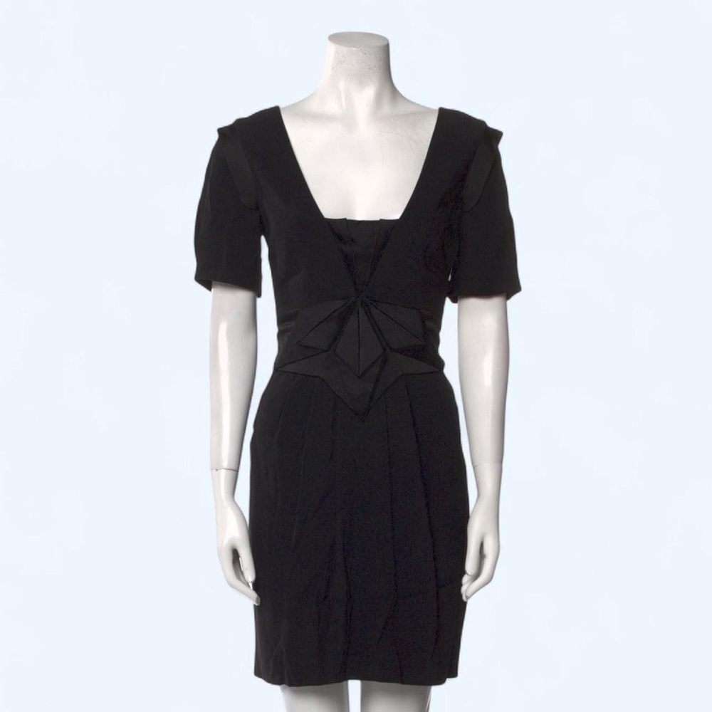 Temperley London Black Mini Dress